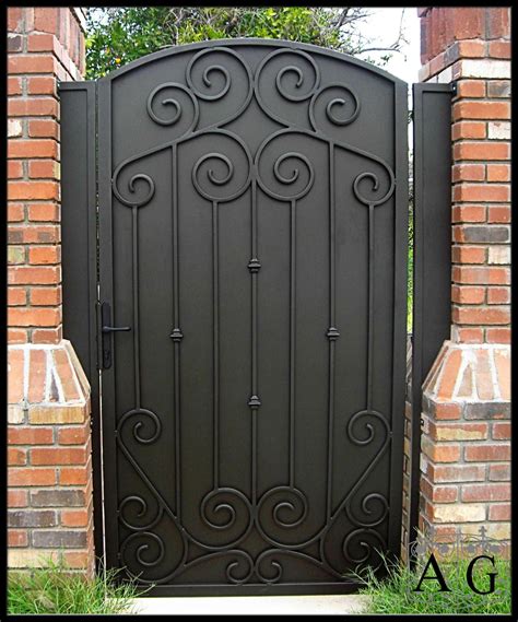 house metal gate|solid metal gates for garden.